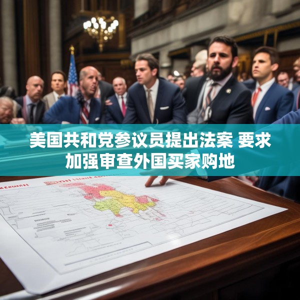 美国共和党参议员提出法案 要求加强审查外国买家购地
