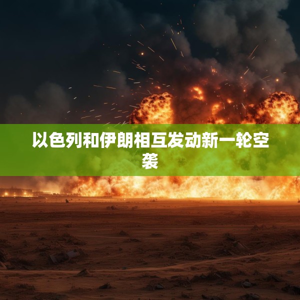 以色列和伊朗相互发动新一轮空袭