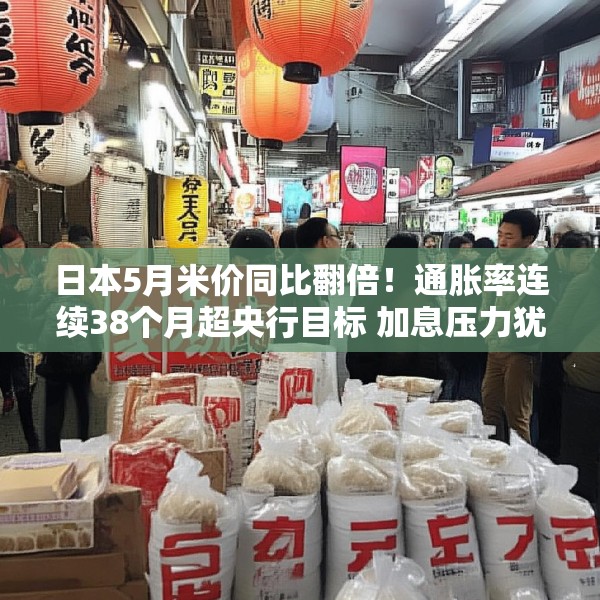 日本5月米价同比翻倍！通胀率连续38个月超央行目标 加息压力犹存