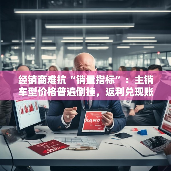 经销商难抗“销量指标”：主销车型价格普遍倒挂，返利兑现账期并非核心问题