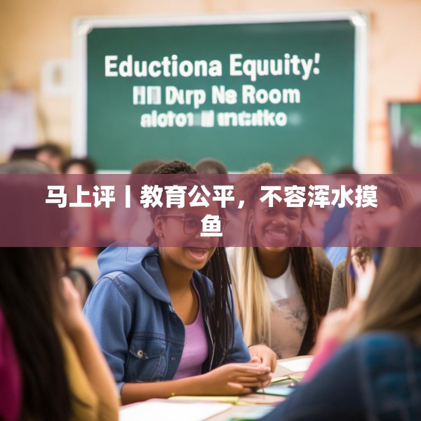 马上评丨教育公平，不容浑水摸鱼