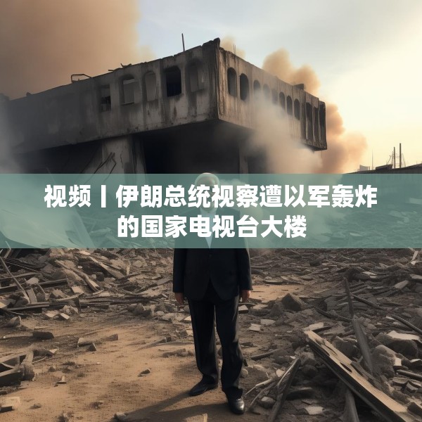 视频丨伊朗总统视察遭以军轰炸的国家电视台大楼