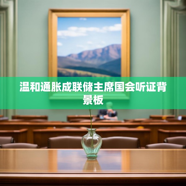温和通胀成联储主席国会听证背景板
