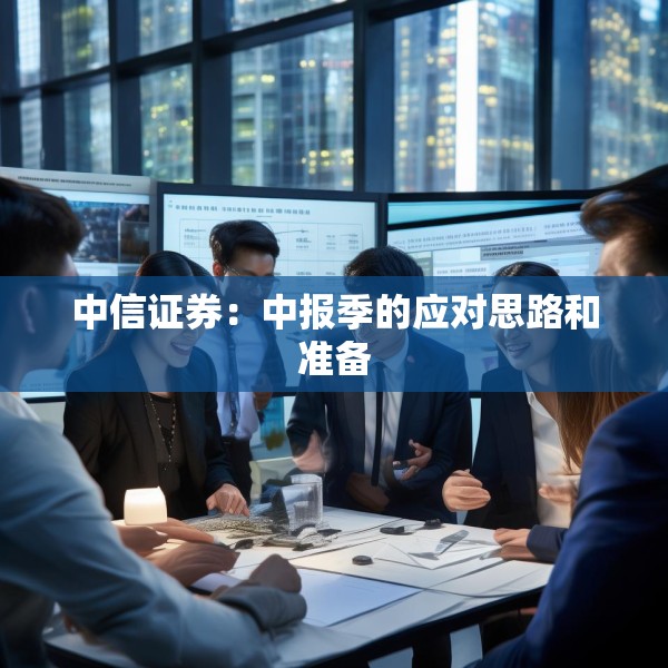 中信证券：中报季的应对思路和准备