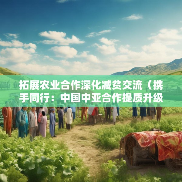拓展农业合作深化减贫交流（携手同行：中国中亚合作提质升级）