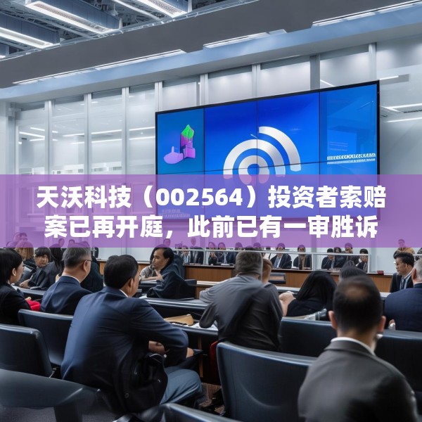 天沃科技（002564）投资者索赔案已再开庭，此前已有一审胜诉判决