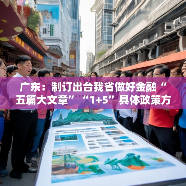 广东：制订出台我省做好金融“五篇大文章”“1+5”具体政策方案