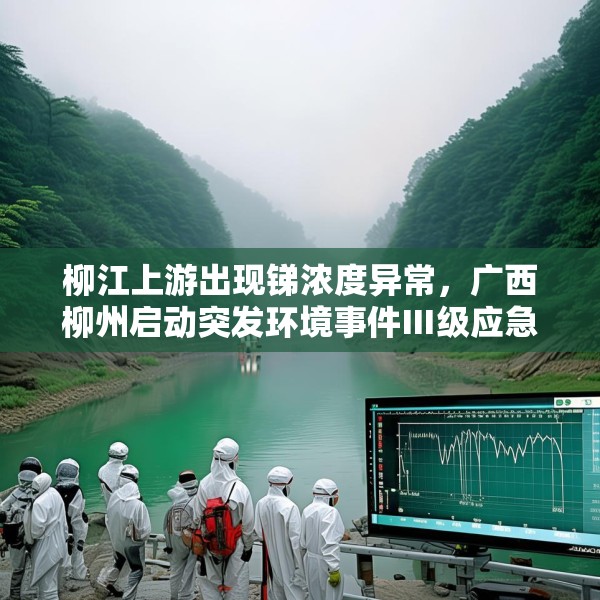 柳江上游出现锑浓度异常，广西柳州启动突发环境事件Ⅲ级应急响应