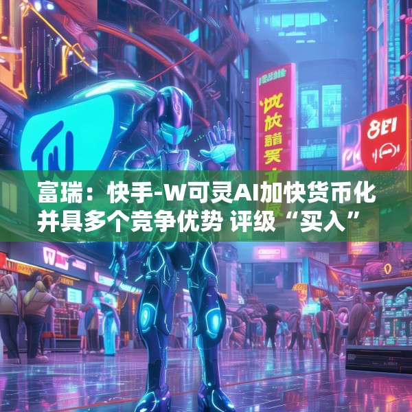 富瑞：快手-W可灵AI加快货币化并具多个竞争优势 评级“买入” 目标价81港元