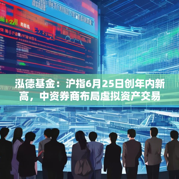 泓德基金：沪指6月25日创年内新高，中资券商布局虚拟资产交易服务想象空间打开