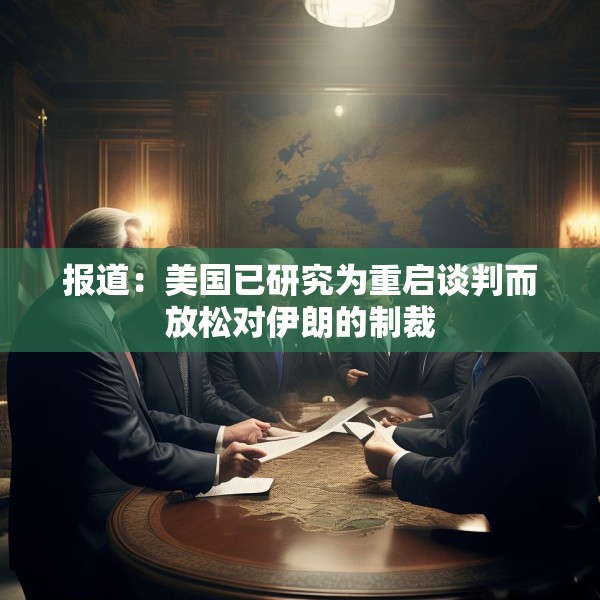报道：美国已研究为重启谈判而放松对伊朗的制裁