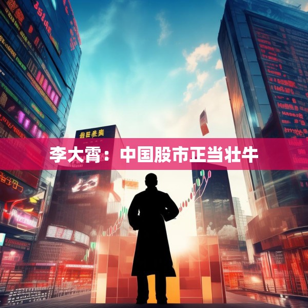 李大霄：中国股市正当壮牛