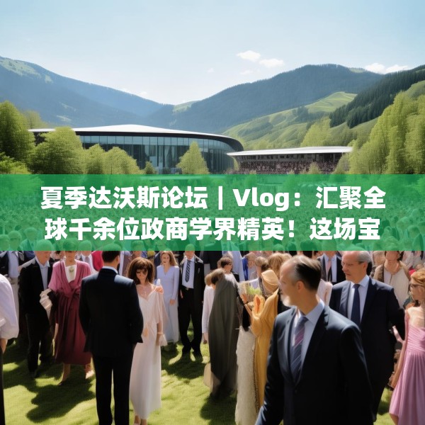夏季达沃斯论坛｜Vlog：汇聚全球千余位政商学界精英！这场宝藏盛会的含金量有多高？