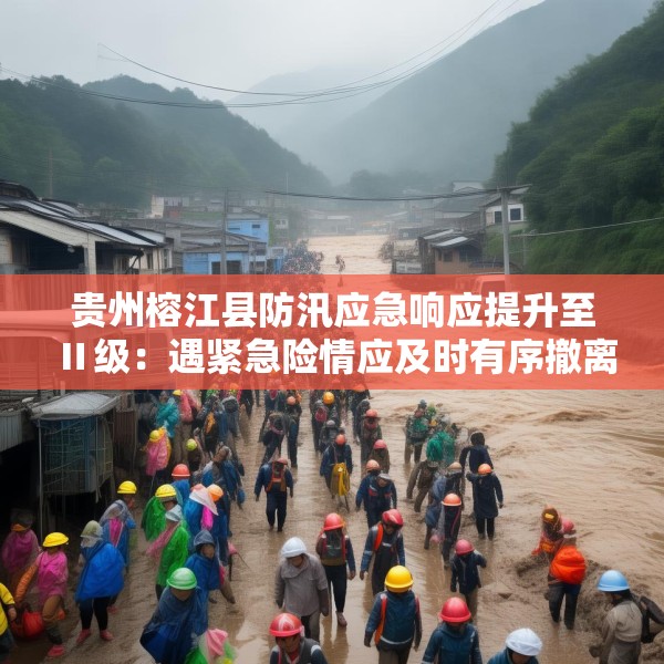 贵州榕江县防汛应急响应提升至Ⅱ级：遇紧急险情应及时有序撤离