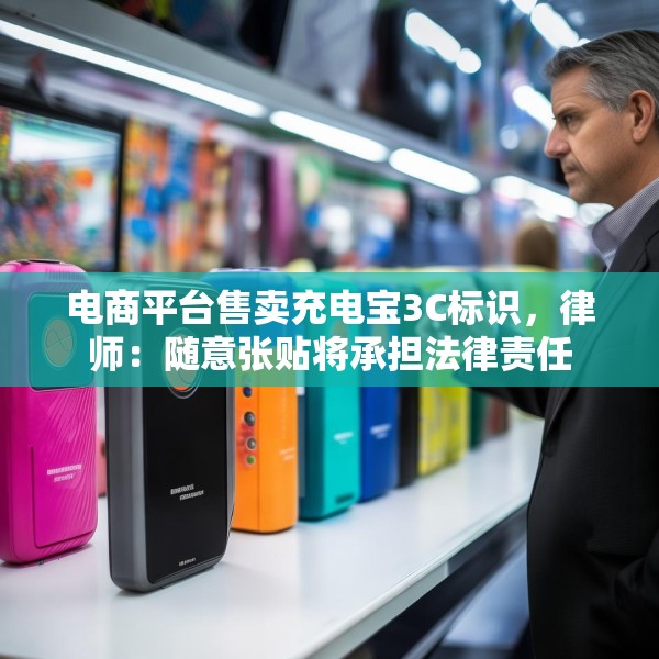 电商平台售卖充电宝3C标识，律师：随意张贴将承担法律责任