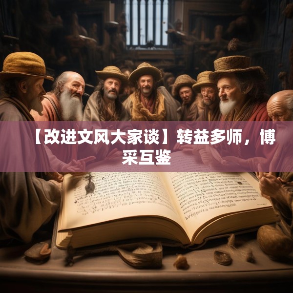 【改进文风大家谈】转益多师，博采互鉴