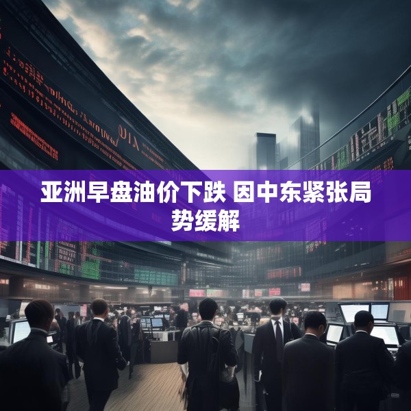 亚洲早盘油价下跌 因中东紧张局势缓解