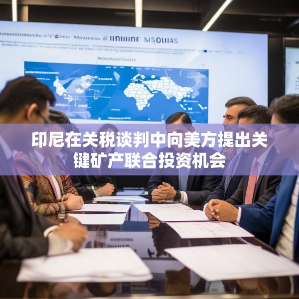 印尼在关税谈判中向美方提出关键矿产联合投资机会