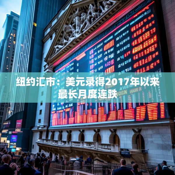纽约汇市：美元录得2017年以来最长月度连跌