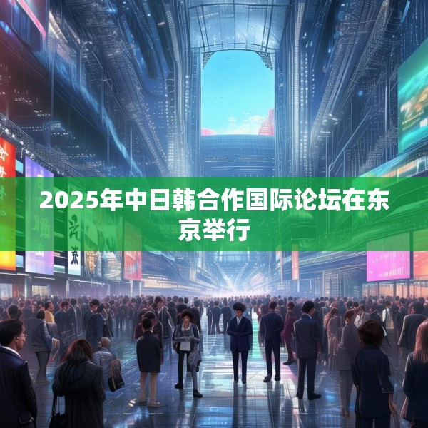 2025年中日韩合作国际论坛在东京举行