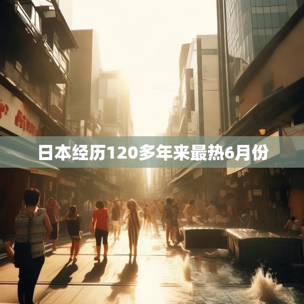 日本经历120多年来最热6月份