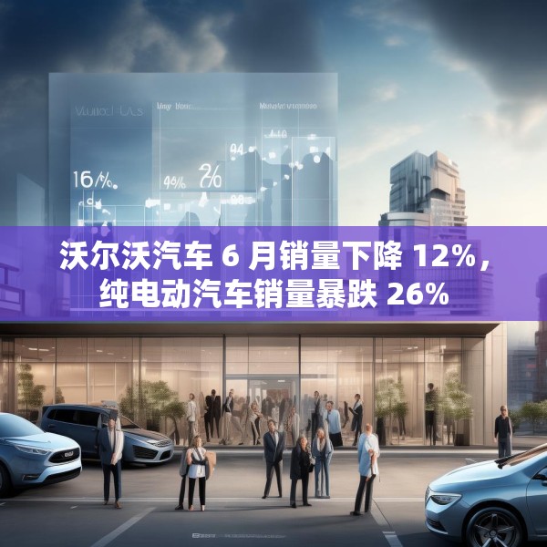 沃尔沃汽车 6 月销量下降 12%，纯电动汽车销量暴跌 26%