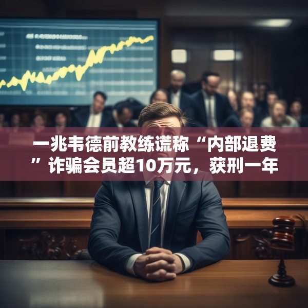一兆韦德前教练谎称“内部退费”诈骗会员超10万元，获刑一年半