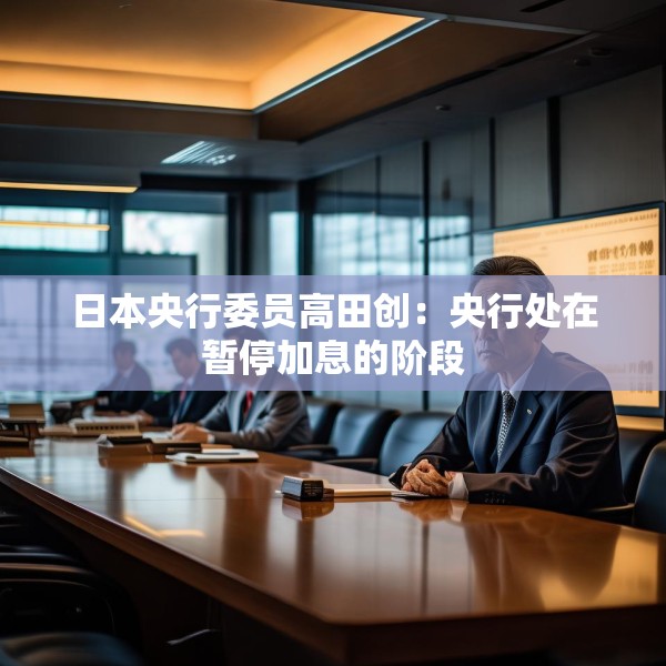 日本央行委员高田创：央行处在暂停加息的阶段