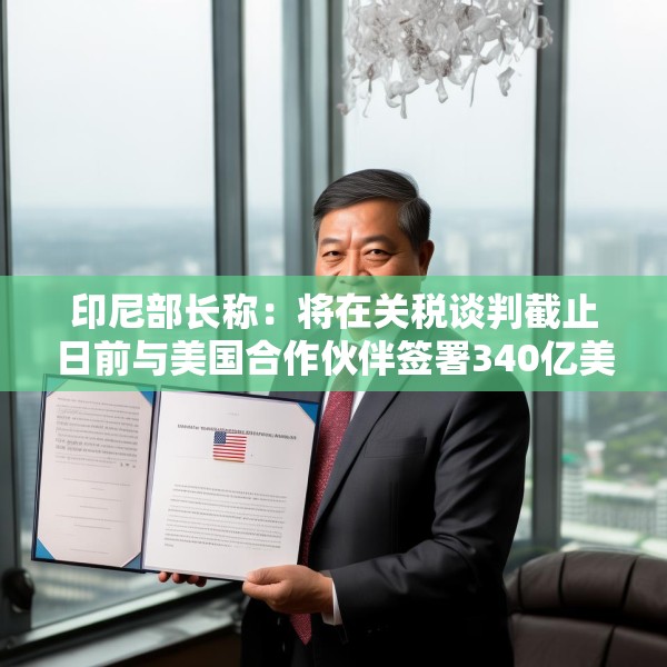 印尼部长称：将在关税谈判截止日前与美国合作伙伴签署340亿美元协议