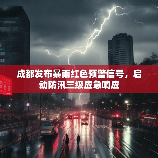 成都发布暴雨红色预警信号，启动防汛三级应急响应