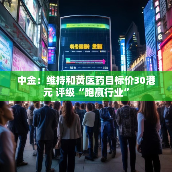 中金：维持和黄医药目标价30港元 评级“跑赢行业”