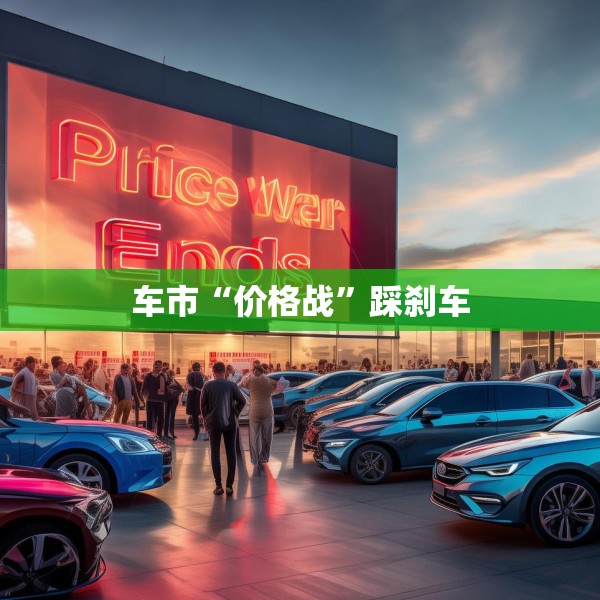 车市“价格战”踩刹车