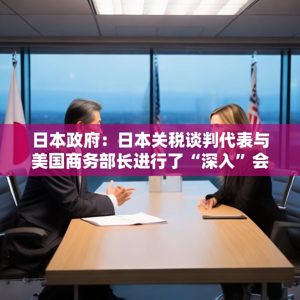 日本政府：日本关税谈判代表与美国商务部长进行了“深入”会谈
