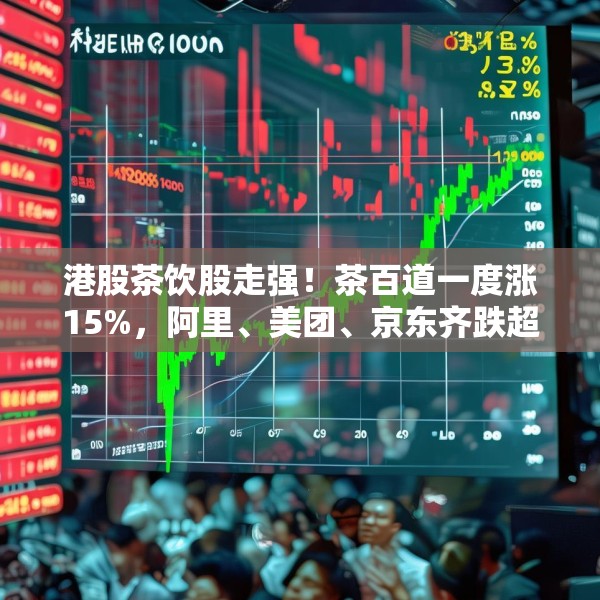 港股茶饮股走强！茶百道一度涨15%，阿里、美团、京东齐跌超1%