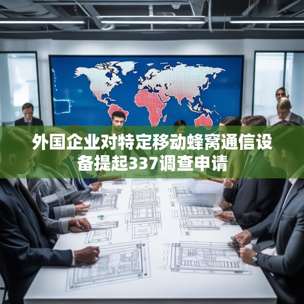 外国企业对特定移动蜂窝通信设备提起337调查申请