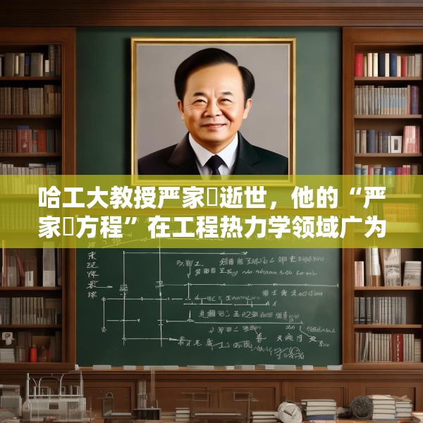 哈工大教授严家騄逝世，他的“严家騄方程”在工程热力学领域广为使用