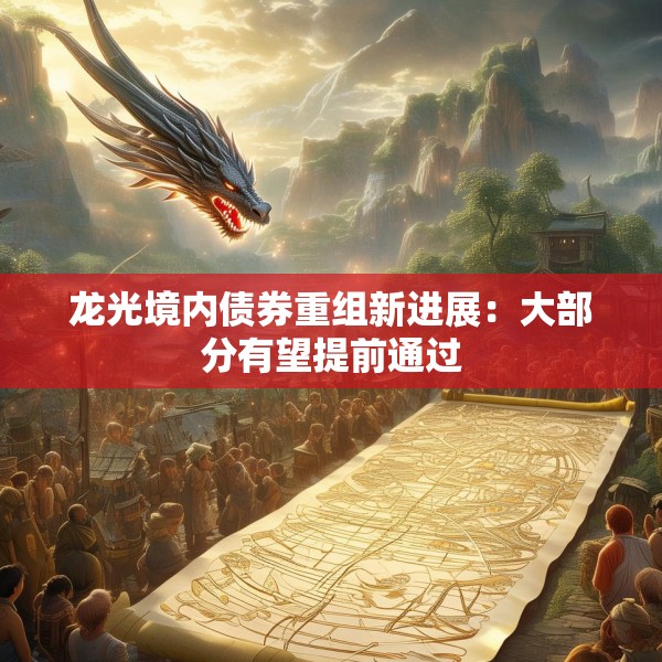 龙光境内债券重组新进展：大部分有望提前通过