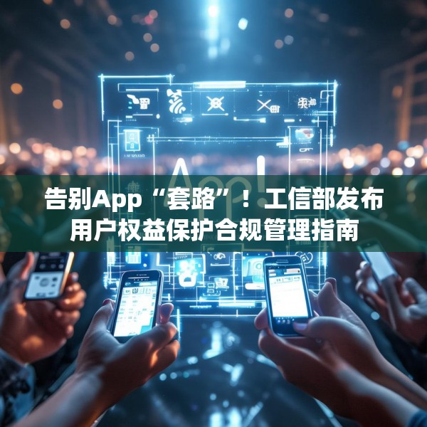 告别App“套路”！工信部发布用户权益保护合规管理指南