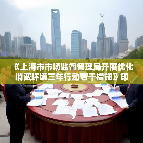 《上海市市场监督管理局开展优化消费环境三年行动若干措施》印发