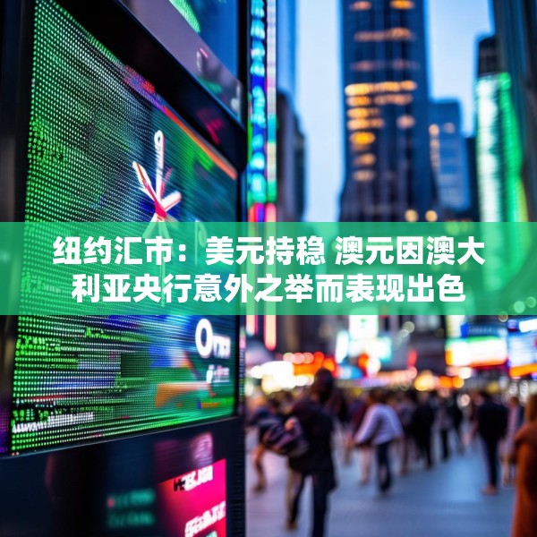 纽约汇市：美元持稳 澳元因澳大利亚央行意外之举而表现出色