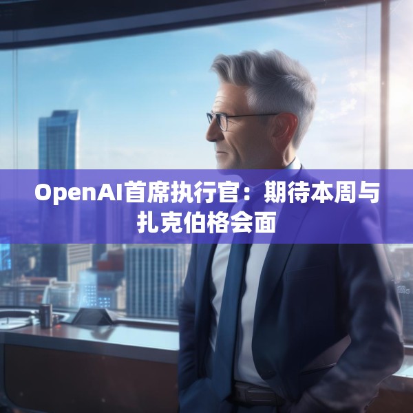OpenAI首席执行官：期待本周与扎克伯格会面