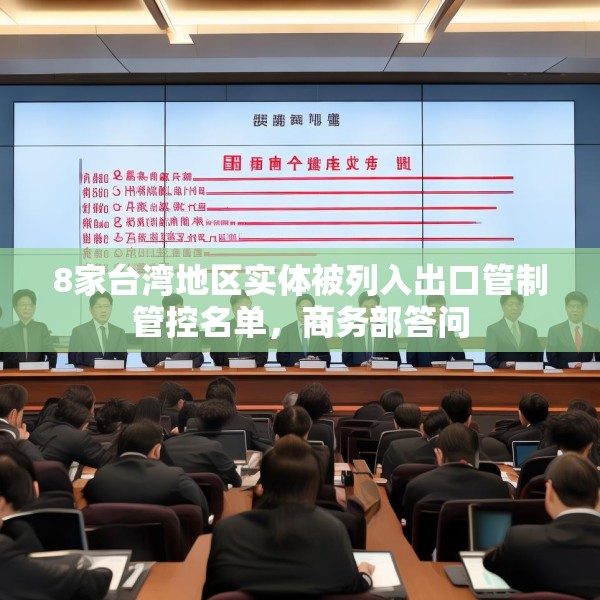 8家台湾地区实体被列入出口管制管控名单，商务部答问