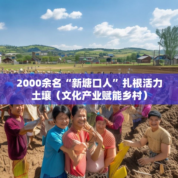 2000余名“新塘口人”扎根活力土壤（文化产业赋能乡村）