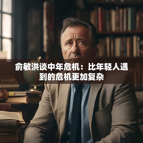 俞敏洪谈中年危机：比年轻人遇到的危机更加复杂