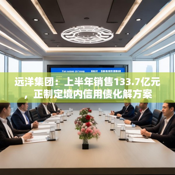 远洋集团：上半年销售133.7亿元，正制定境内信用债化解方案