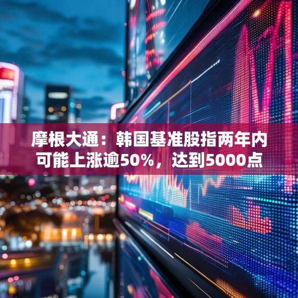 摩根大通：韩国基准股指两年内可能上涨逾50%，达到5000点