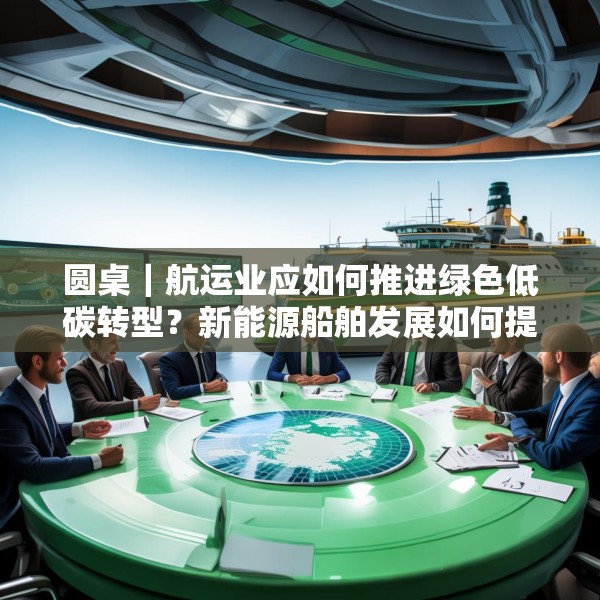 圆桌｜航运业应如何推进绿色低碳转型？新能源船舶发展如何提速？