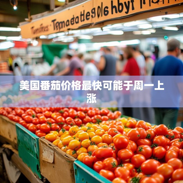 美国番茄价格最快可能于周一上涨