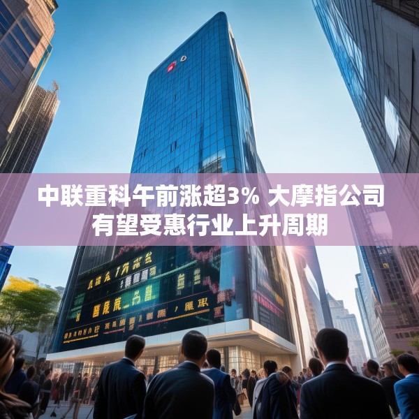 中联重科午前涨超3% 大摩指公司有望受惠行业上升周期