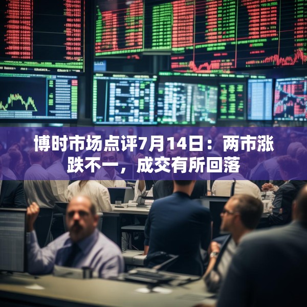博时市场点评7月14日：两市涨跌不一，成交有所回落